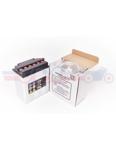 Batterie TECNIUM 12N12A-4A-1 CB350 450 500 550 Four avec pack acide