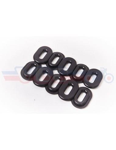 Jeu de 10 caoutchoucs cache lateral grand ADAPTABLE 17247-303-000P