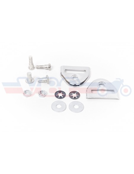 Jeu de boucles de selle avec visserie