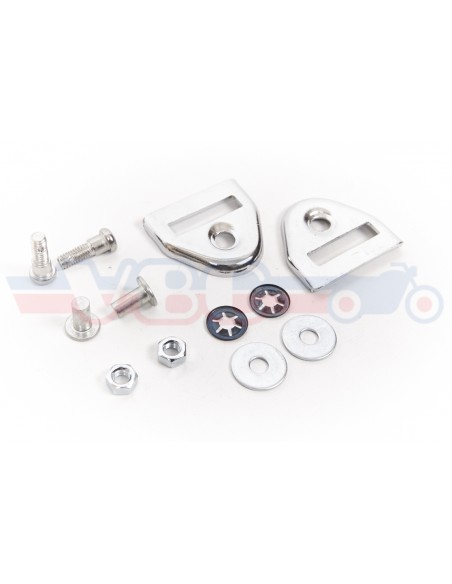 Jeu de boucles de selle avec visserie