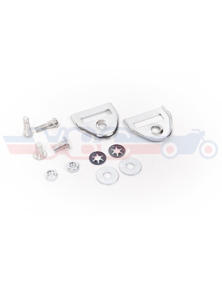 Jeu de boucles de selle avec visserie