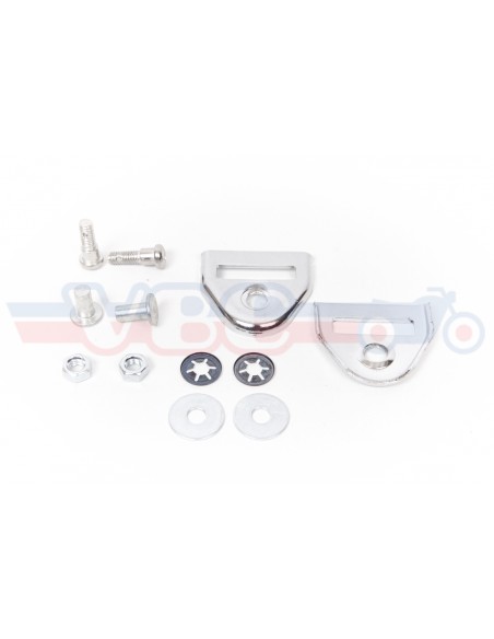 Jeu de boucles de selle avec visserie