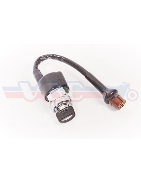 Jeu de serrures CB750 K0-K2 neiman-contacteur HONDA fiche ronde 35010-315-017