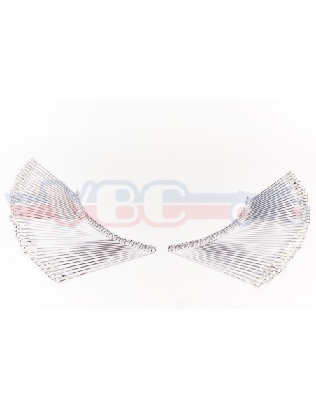 Jeu de rayons AV+Ar CB 450 18 pouces AV AR et tambour