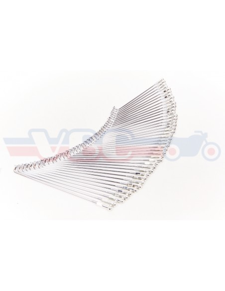Jeu de rayons AV+Ar CB 450 18 pouces AV AR et tambour