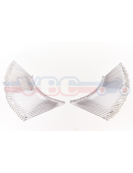 Jeu de rayons AV+Ar CB 450 18 pouces AV AR et tambour