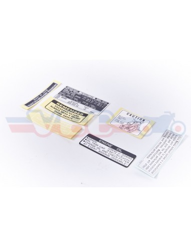 Kit Autocollants Décalcomanies Pour Moteur Hors-Bord Honda 115 Ch 4 Temps - Modèle A - Neuf