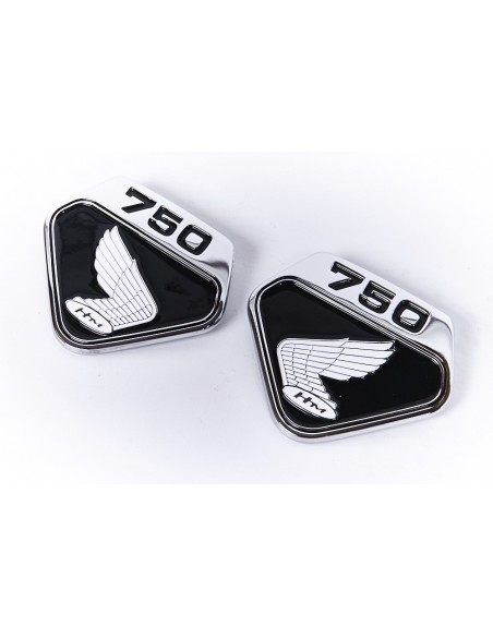 Jeu de logos cache lateraux CB750K0 fond noir