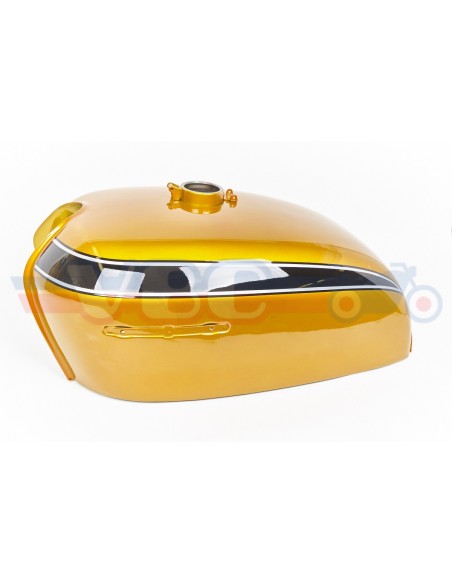 Habillage CANDY GOLD complet + accessoires pour CB 750 Four K2