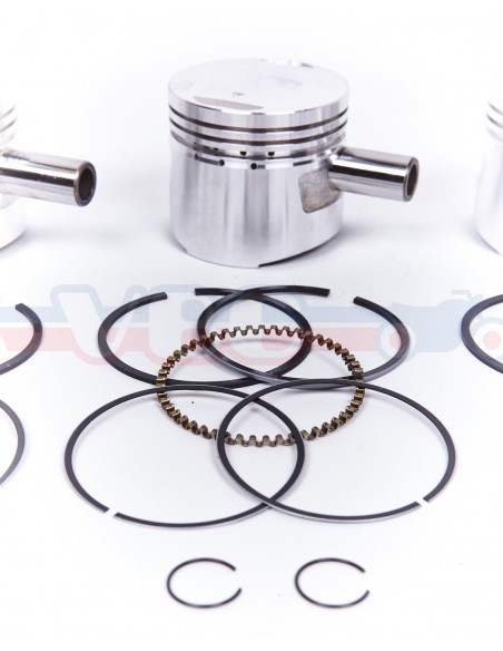 Kit 4 pistons en STD  500 four