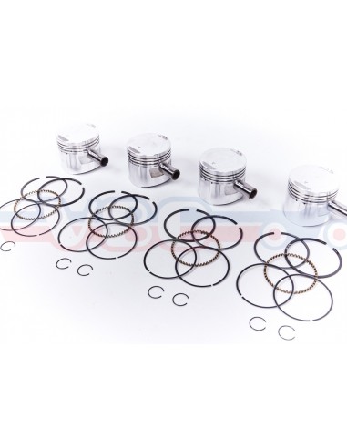 Kit 4 pistons en 0,25mm 750 four