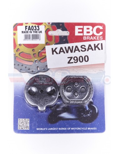Plaquettes de frein Kawasaki Z 900 Z900 H1 H2 S2 S3 Suzuki Gt 125-750