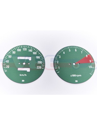 Fonds de Compteur / Compte-Tours CB 750 K3-K6 en KM/H Grande fenetre en haut