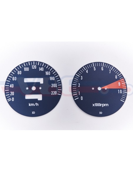 Fonds de Compteur / Compte-Tours CB 750 K7 en KM/H