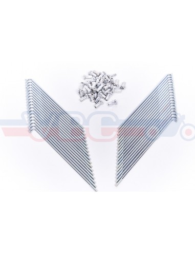 Jeu de rayons de roue avant pour CB 350/2 à tambour