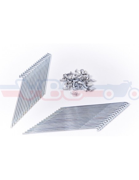 Jeu de rayons de roue avant pour CB 350/2 à tambour