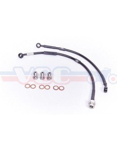 Kit durite avation guidon bas noir