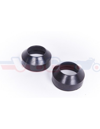 Jeu de 2 caches poussiere de fourche adaptables CB500T CB 550 750 K7 F1 F2