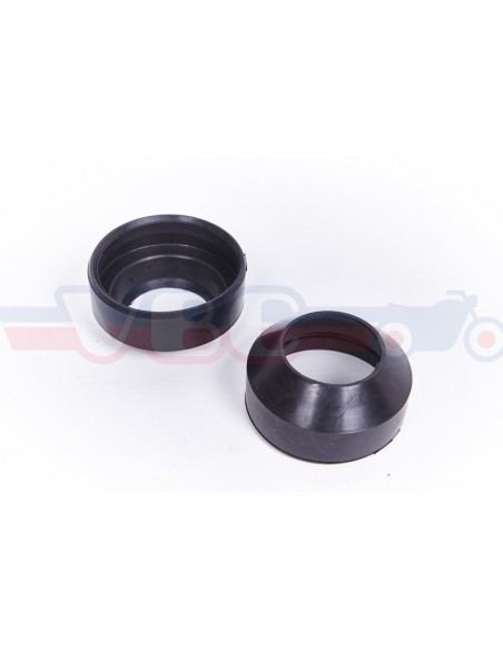 Jeu de 2 caches poussiere de fourche adaptables CB500T CB 550 750 K7 F1 F2