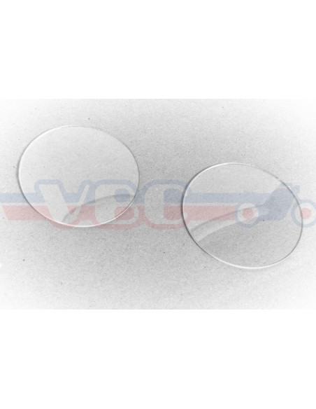 Jeu de 2 verres de compteur 80.7mm pour 350 400 et 500 Four
