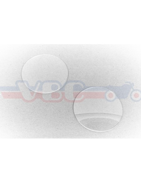 Jeu de 2 verres de compteur 80.7mm pour 350 400 et 500 Four