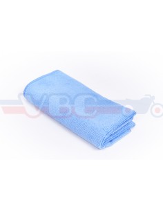 Chiffon Micro-Fibre Tricot Soft 40 x 40 cm bleu
