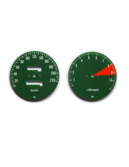Jeu de cerclages de fermeture de compteur/ compte tour