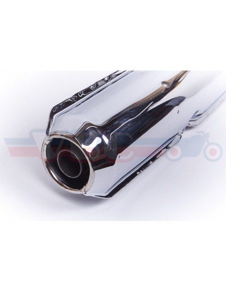 Silencieux Droit Honda CB125/200 18330-453-007P