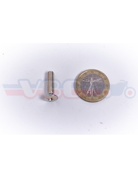 Vis tete fraisée cruciforme zinguée 5x20