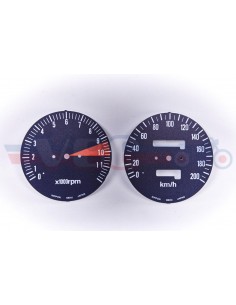 Fonds de Compteur / Compte-Tours CB 550 K3 550 F2 en KM/H