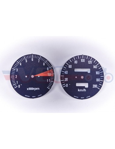 Fonds de Compteur / Compte-Tours CB 550 K3 550 F2 en KM/H