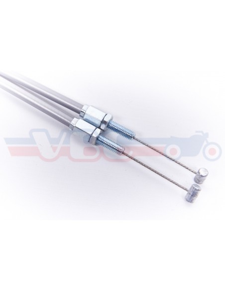 Jeu de 5 cables gris pour HONDA CB 250 et 350