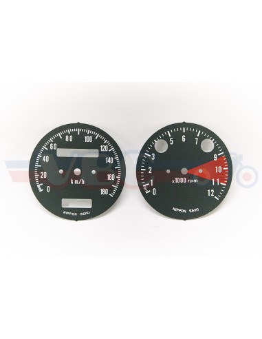 Fonds de compteur pour HONDA CB350K en km/h