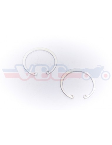 Jeu de 2 circlips de fourche 47mm HONDA CB 450 K0 K1 CB750 K0 Four 90601-292-000