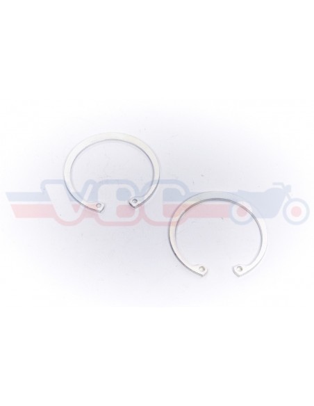 Jeu de 2 circlips de fourche 47mm HONDA CB 450 K0 K1 CB750 K0 Four 90601-292-000