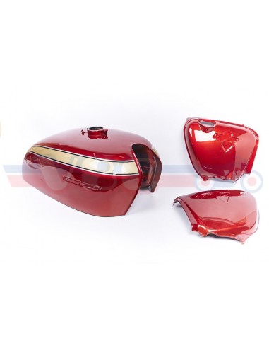 Habillage CANDY ROUGE complet + accessoires pour CB 750 Four K2