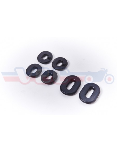 Kit de caoutchoucs de cache lateraux pour CB 500 Four