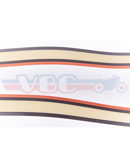 Bandes de reservoir autocollantes CB750 K7 Noir