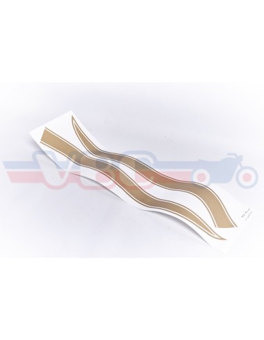 Bande / Flamme / Déco autocollante de reservoir pour CB 450 K2 K5 Bleu ou Rouge