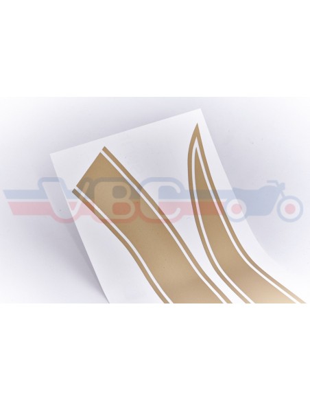 Bande / Flamme / Déco autocollante de reservoir pour CB 450 K2 K5 Bleu ou Rouge
