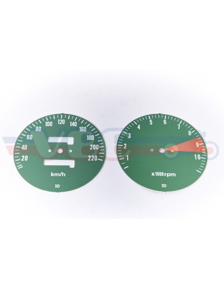 Fonds de compteur et compte tours HONDA CB 750 F1