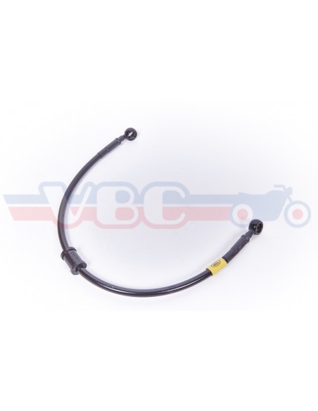 Kit durites aviation de frein avant + arrière HONDA GL 1000 K1/K2 GAINES NOIRES