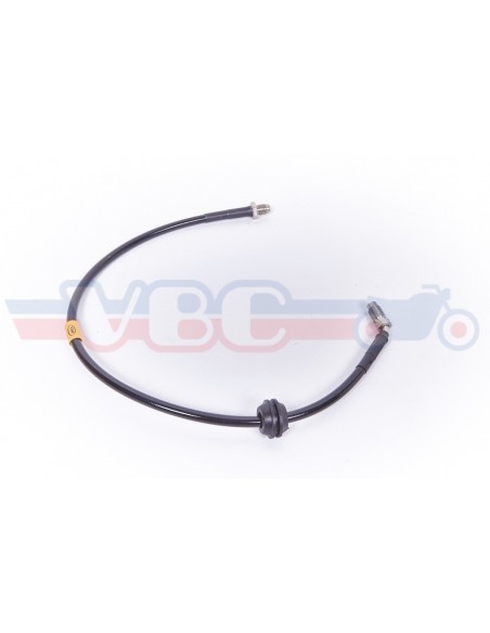 Kit durites aviation de frein avant + arrière HONDA GL 1000 K1/K2 GAINES NOIRES