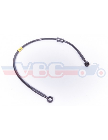 Kit durites aviation de frein avant + arrière HONDA GL 1000 K1/K2 GAINES NOIRES