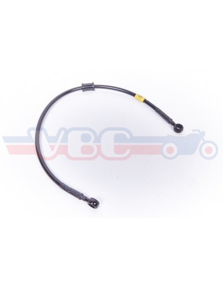Kit durites aviation de frein avant + arrière HONDA GL 1000 K1/K2 GAINES NOIRES