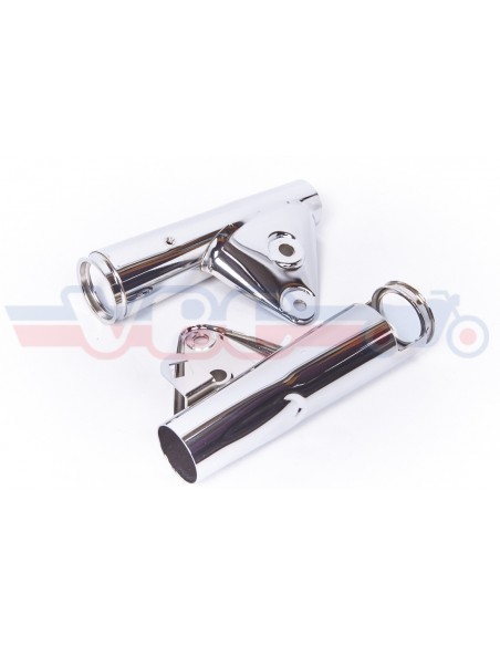Jeu de pattes de phare HONDA CB 750 K3 à K6 51602-341-701 et  51606-341-701XWP