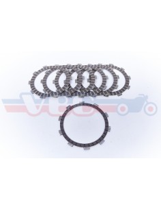 Kit disques garnis d'embrayage HONDA CB 350 400  Four TRW