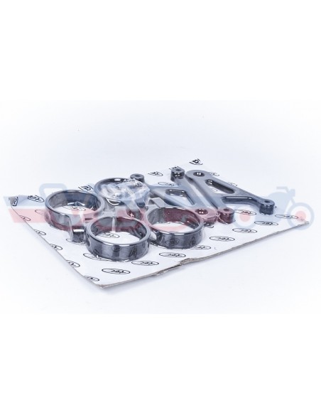 Pattes de phare universelles noires 41 mm