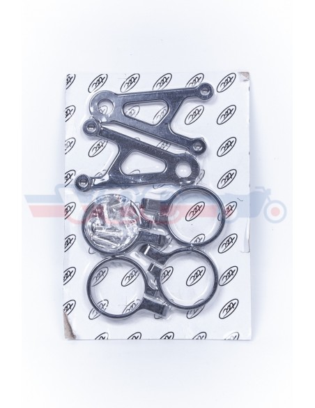 Pattes de phare universelles noires 41 mm