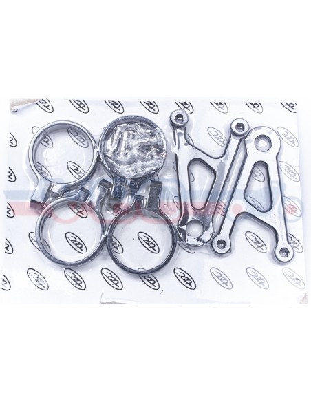 Pattes de phare universelles noires 41 mm